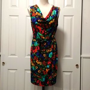 Floral multicolored dress